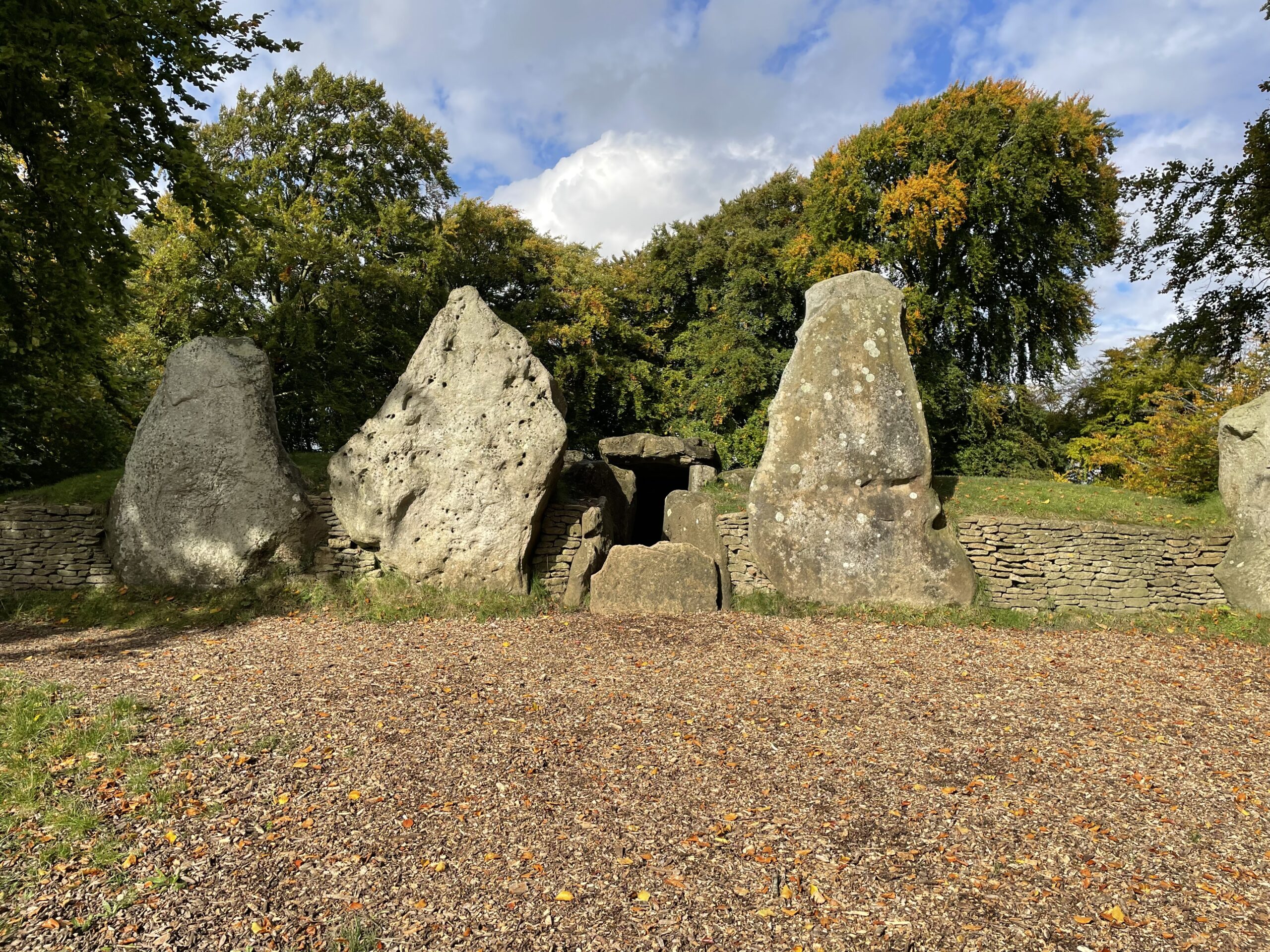 The entrance to Weyland’s Smithy/long barrow