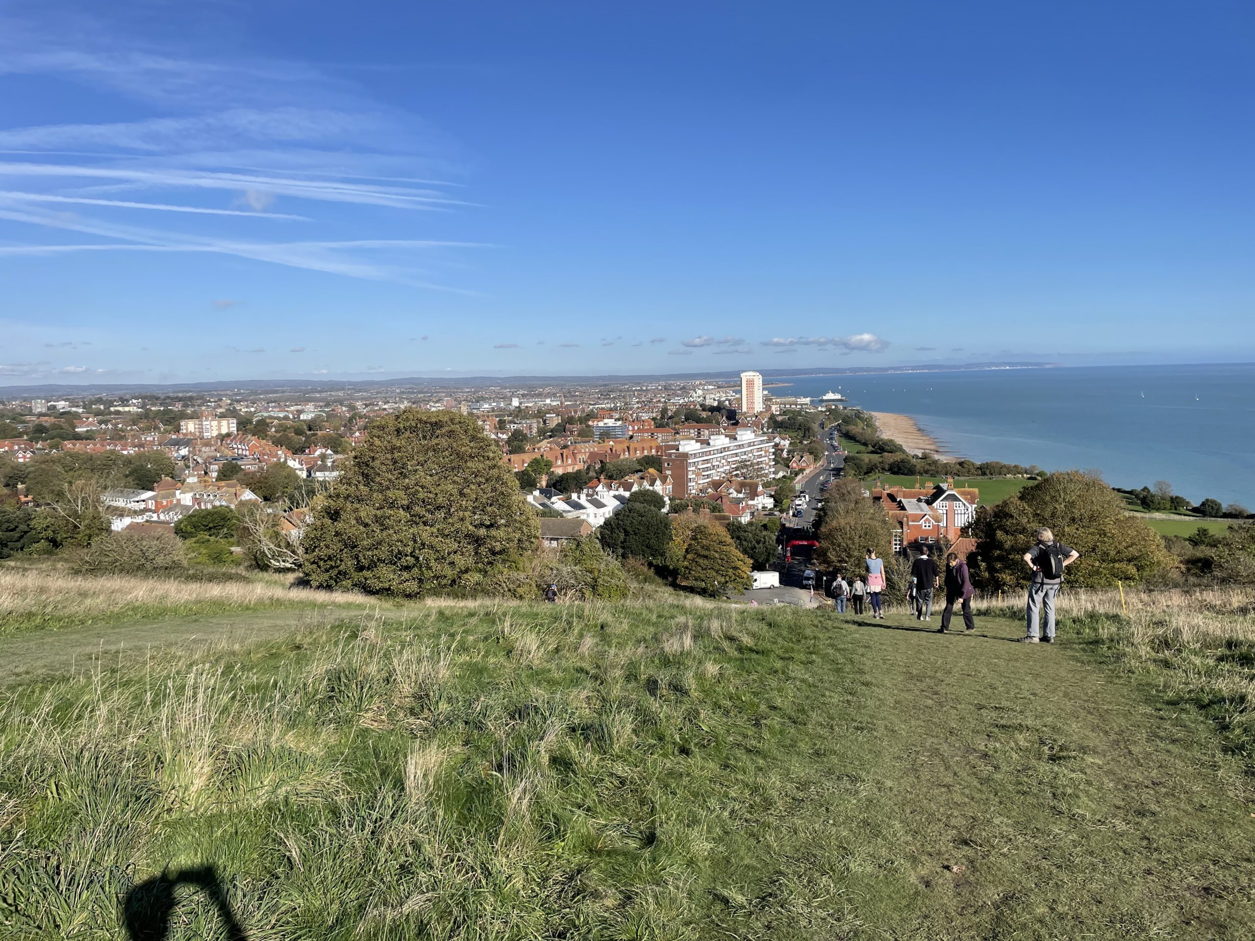 Also, look where they put the finish line! At the bottom of this ridiculously steep hill. It’s like they’re trolling the health and safety team…